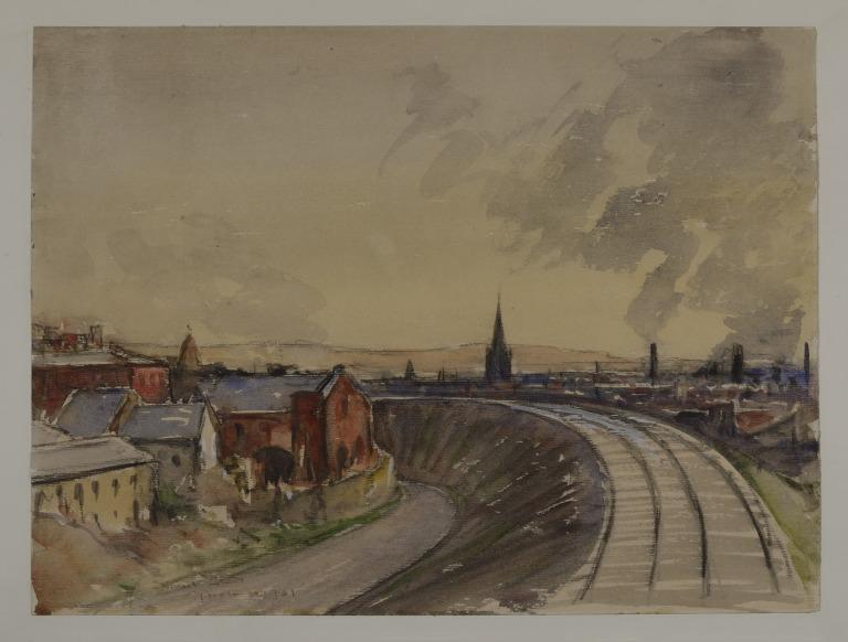 Sunset, Leeds card
