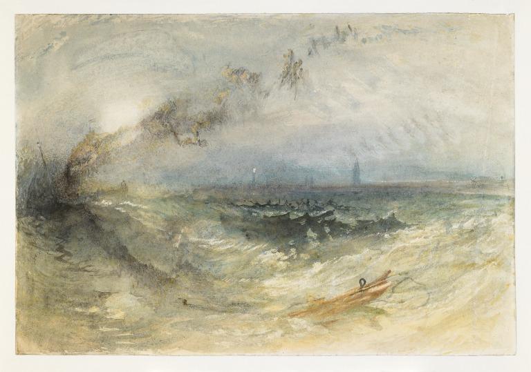 A Steamer off Ostend card