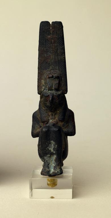 Statuette of Montu-Ra card