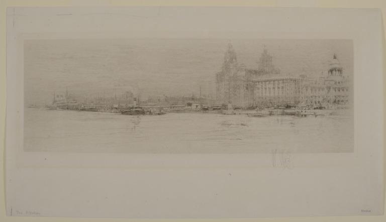 Pierhead from the Mersey card