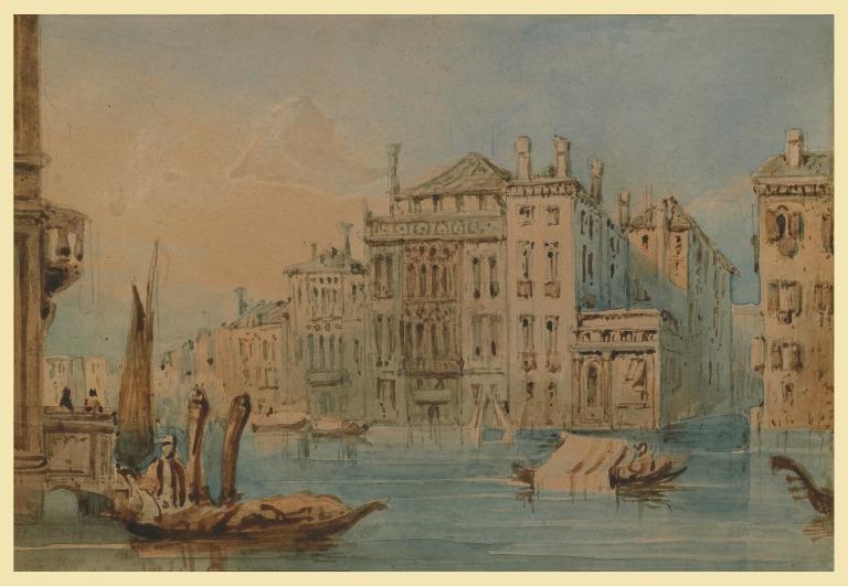 Palaces on the Grand Canal card