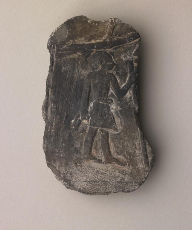 Relief Carving of a Standing Man card