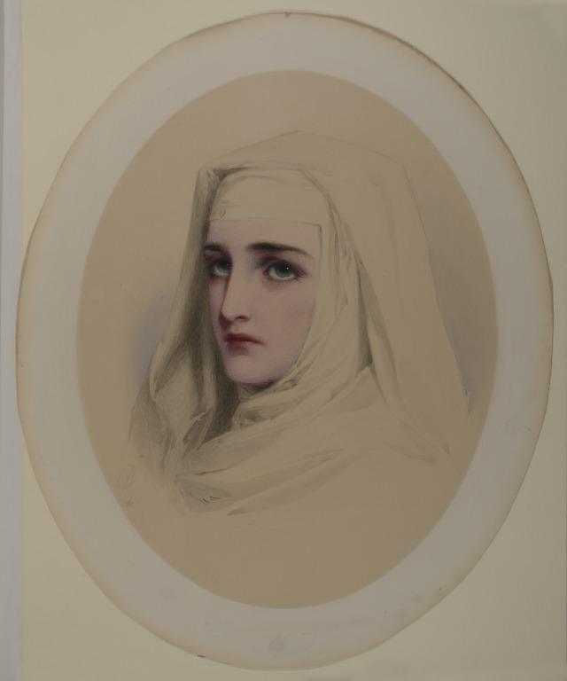 Portrait of a Nun card
