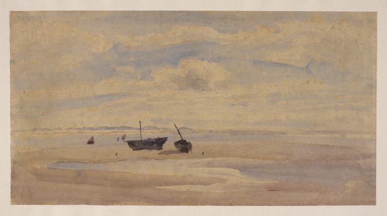 Boats on Seashore card