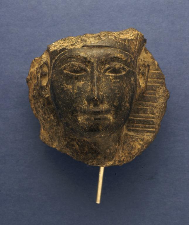 Sculpture of a Pharaoh card