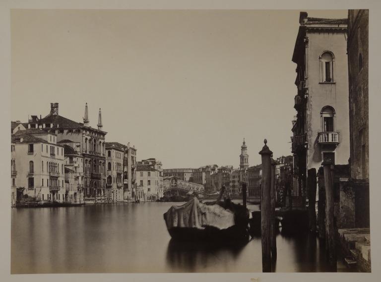 The Grand Canal, Venice, Looking North-West Towards the Rialto Bridge card