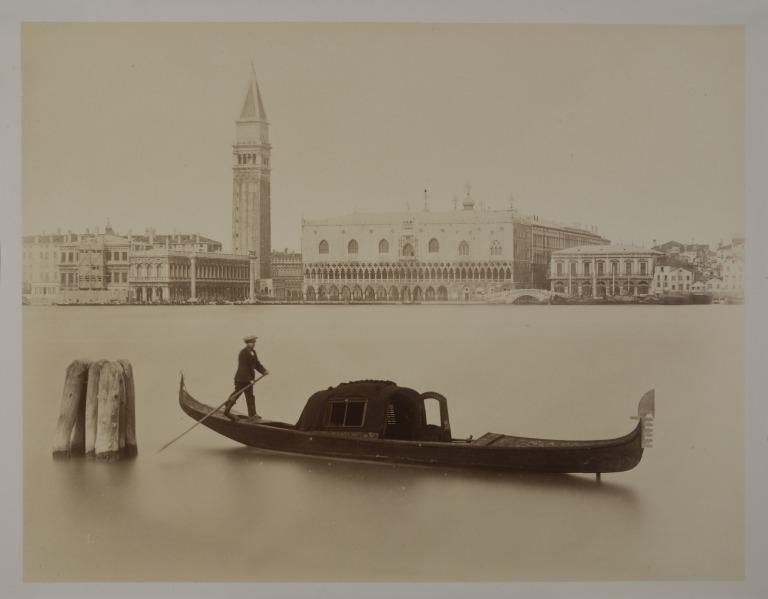 Venice: the Doge's Palace from San Giorgio Maggiore card