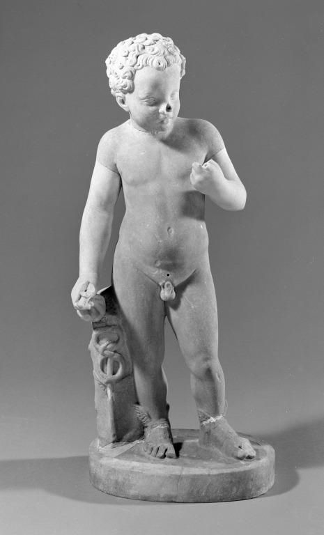 Statuette of Hermes card