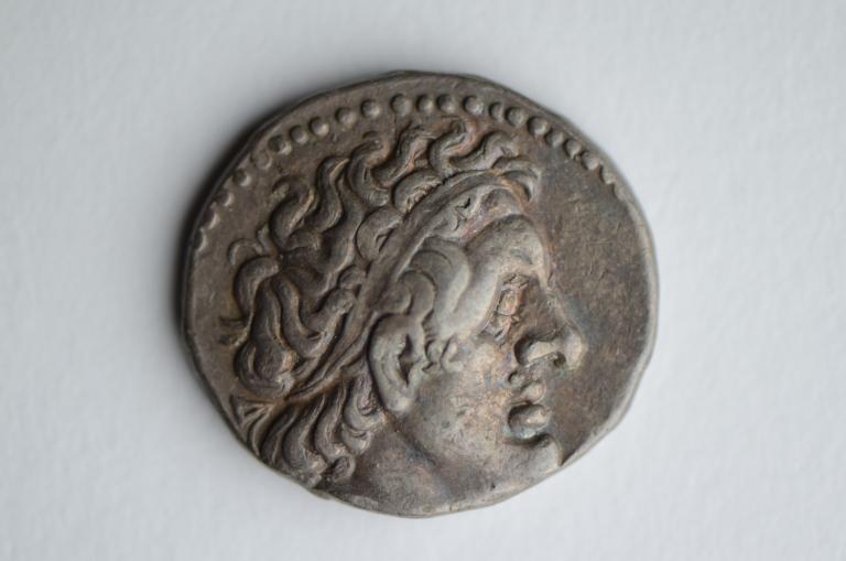 Coin; Tetradrachm card