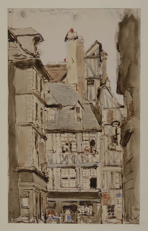 Rue Socrate, Rouen card