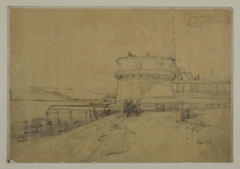 The Martello Tower, Seaford card