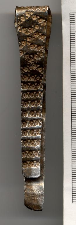 Bracelet with lattice bar stamp card