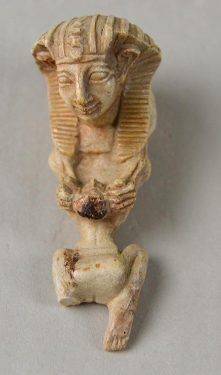 Figure of a King (facsimile) card