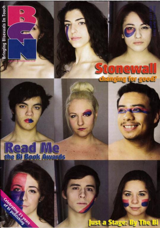 Magazine, 'BCN, Bringing Bisexuals In Touch' card