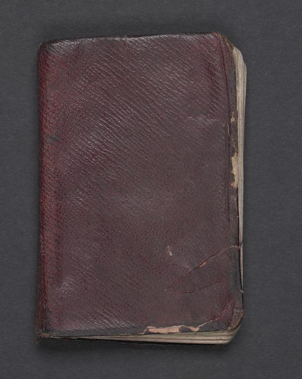 Pilot TH Webster's notebook card