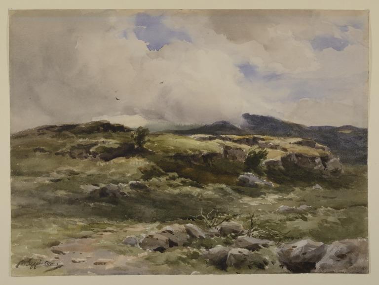 Mountain and Moorland, North Wales card
