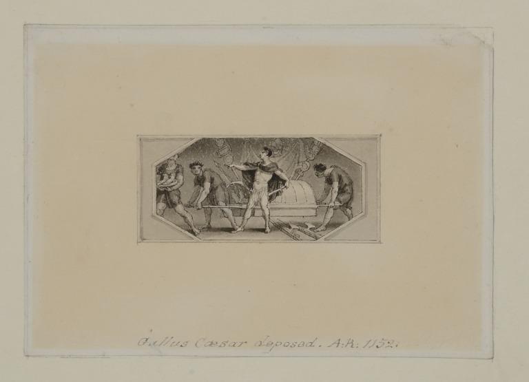 Gallus Caesar deposed. A:R: 1152. card