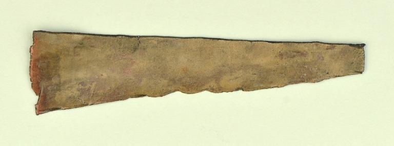 Model of a Chisel or Adze card