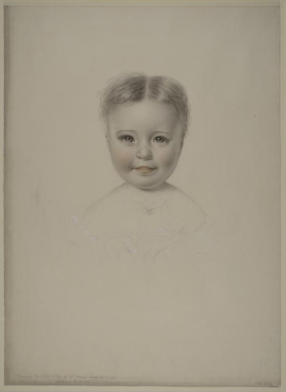 Mabel Lilley, the artist's second daughter card