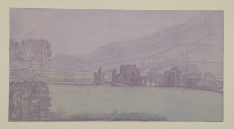 Llanthony Priory, Monmouthshire, from the North card