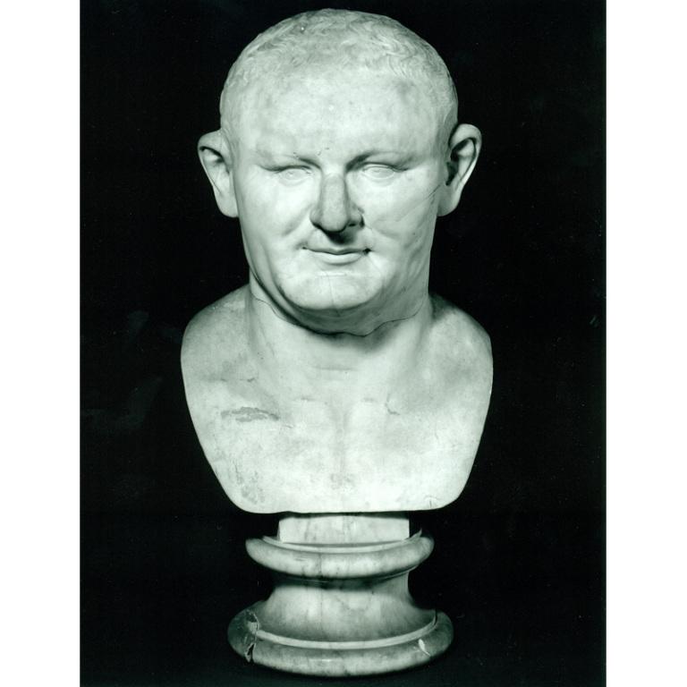 Head of Vespasian card