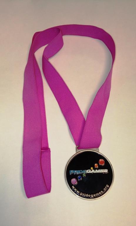 Medal, 'Pride Games' card