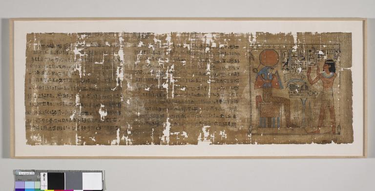 Book of the Dead inscribed for Amenkhau card