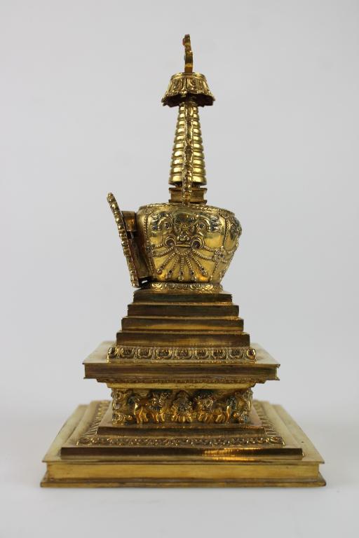 Model Chorten or Stupa card