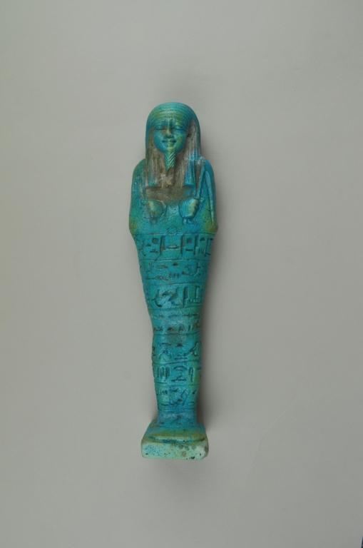 Shabti of Psamtek son of Sebarekhyt card