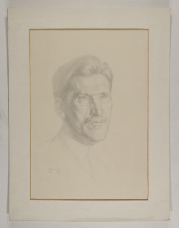 Study of Dr William Brodgen Paterson for Portrait card