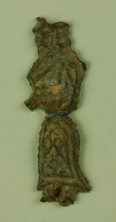 Female figurine votive offering card