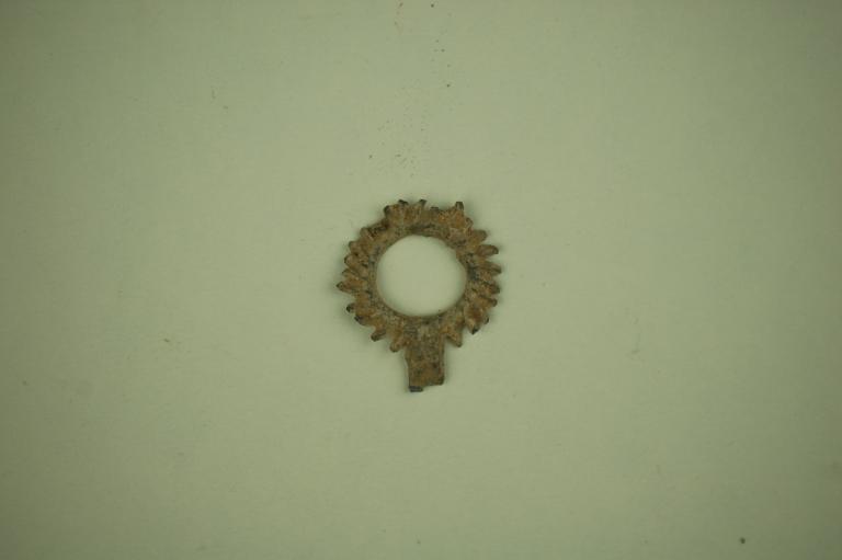 Fragment of a wreath votive offering card