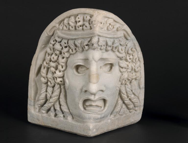 Sarcophagus Corner Fragment card