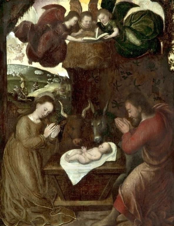 The Nativity card