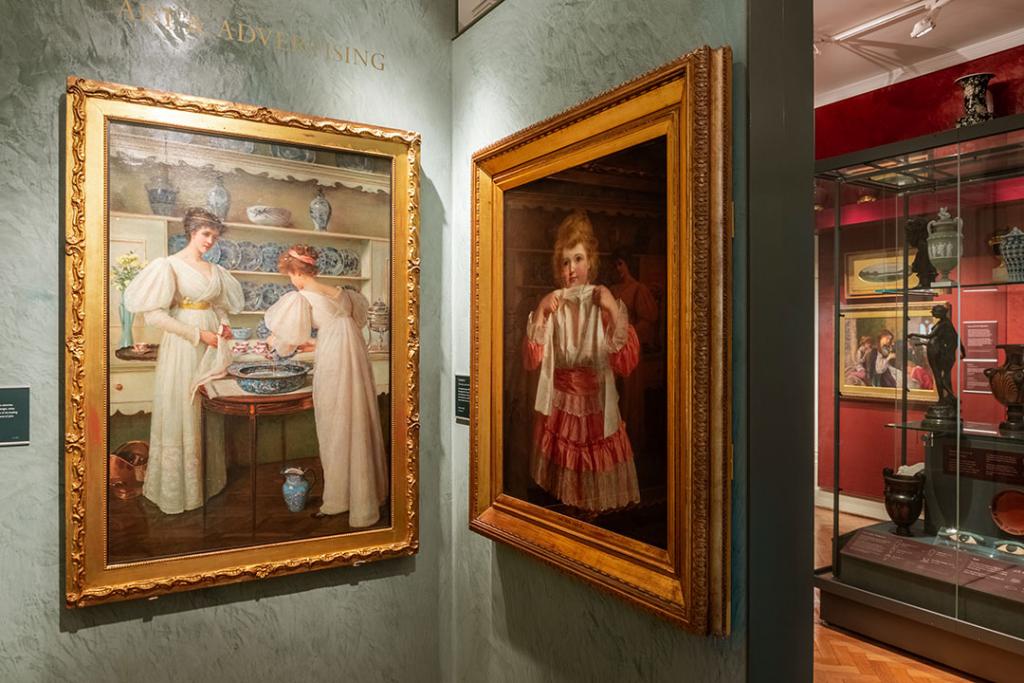 Paintings in the Lever the Collector room