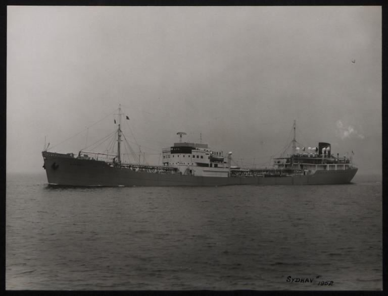 Photograph of Sydhav, Per Lodding card