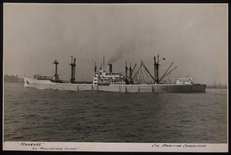 Photograph Of Mahenge Ex Philippines Victory Cie Maritime Congolaise