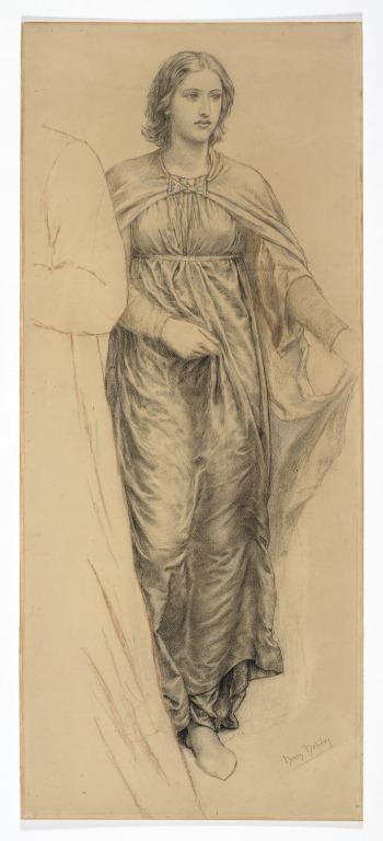 Study for Dante and Beatrice Female Attendant National Museums