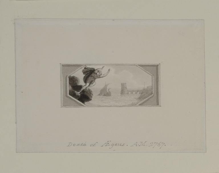 Death of Aegeus. A.M. 2767. card