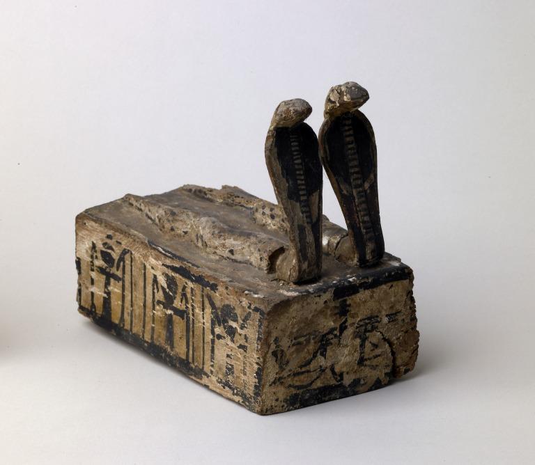 Votive Box with Snake Figures card
