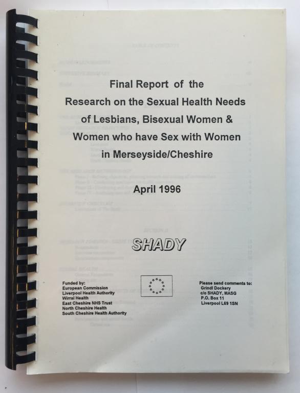 Final Report of the Research on the Sexual Health Needs of