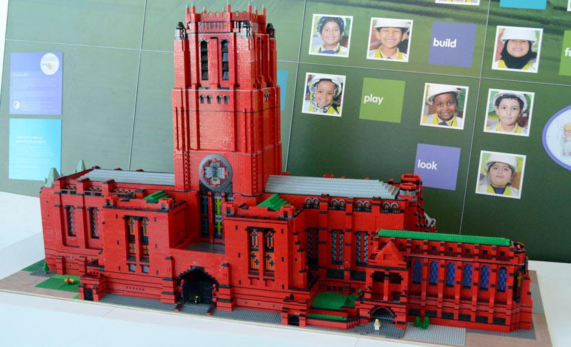 Lego Anglican Cathedral 2013 National Museums Liverpool