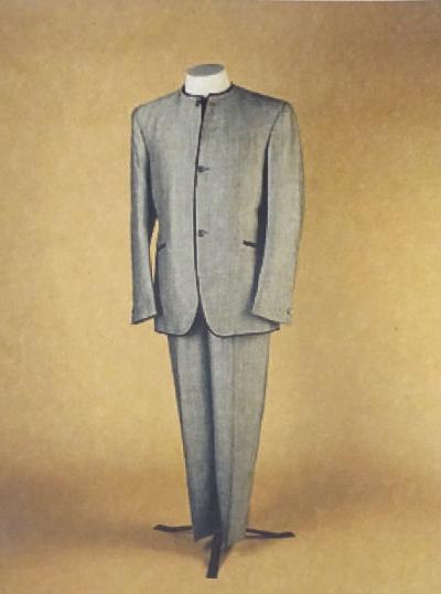 George,Ringo KIDS COMPLETE COSTUME SET 1960's Grey BEATLES SUIT John Paul 