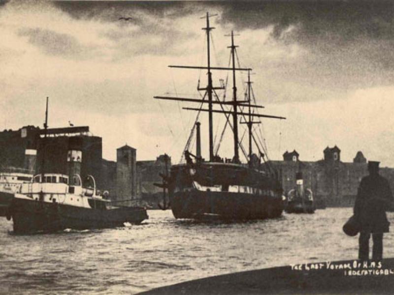 150th anniversary of the training ship Indefatigable | National Museums