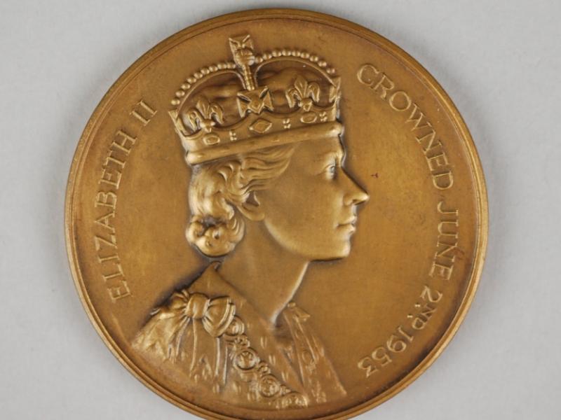 Commemorative Medal - HM Queen Elizabeth II Coronation, 1953 | National