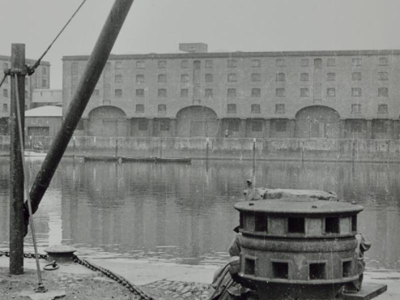 Photograph Of Albert Dock Looking South | National Museums Liverpool