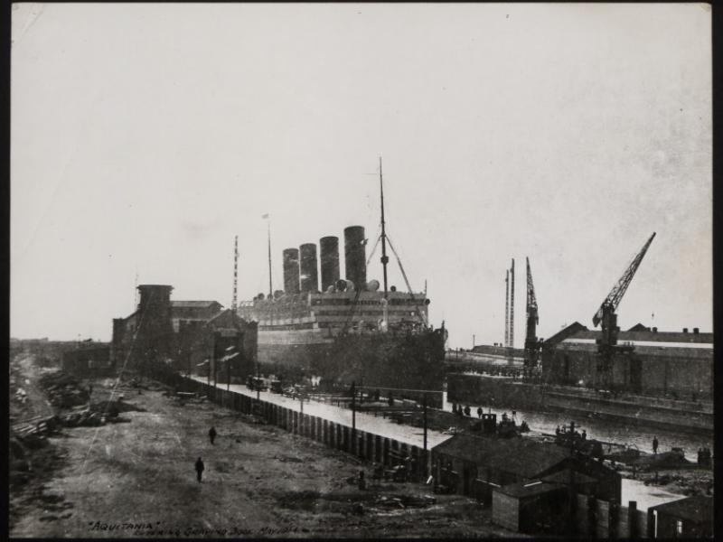 Photograph of Aquitania, Cunard Line | National Museums Liverpool