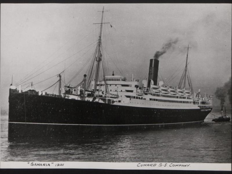 Photograph of Samaria, Cunard White Star Line | National Museums Liverpool