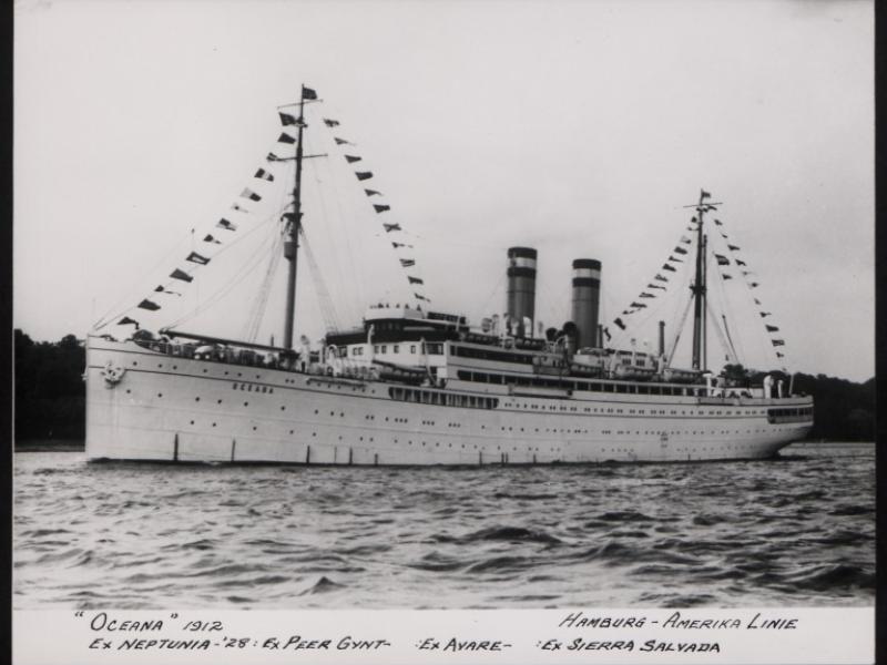 Photograph of Oceana (ex Neptunia, Peer Gynt, Avare, Sierra Salvador, r ...