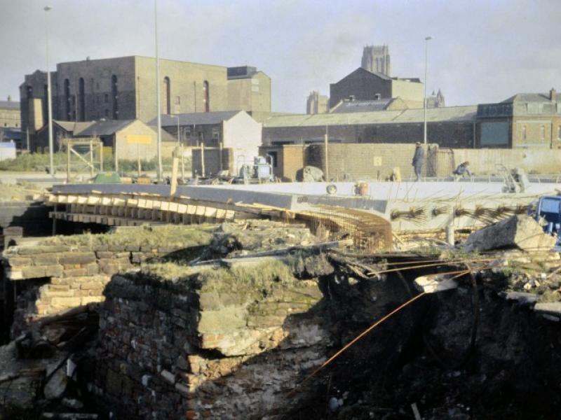 Photograph of Salthouse and Wapping Docks passage | National Museums ...